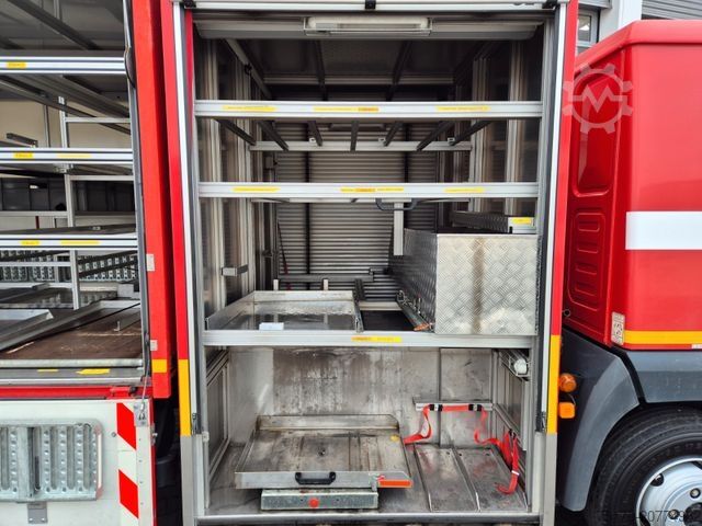 Caminhão para fins especiais MAN LE 9.150 Feuerwehr Schmitz GW-6 Gerätewagen