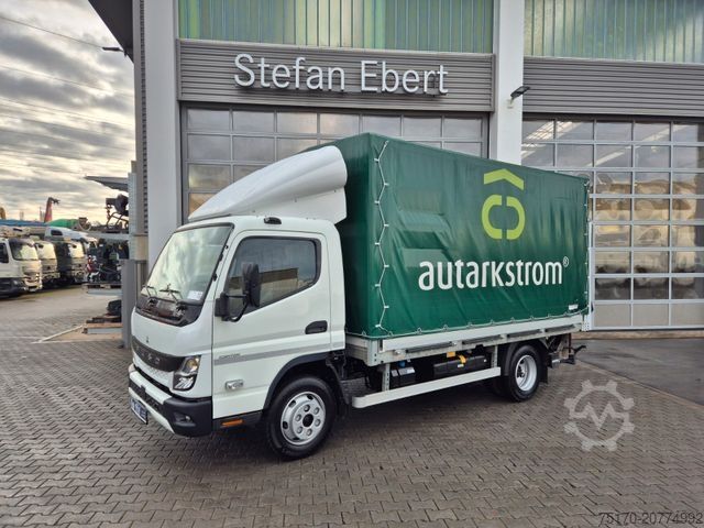 Curtain sider van MITSUBISHI Canter 7C15 LBW Klima Navi Kamera AHK