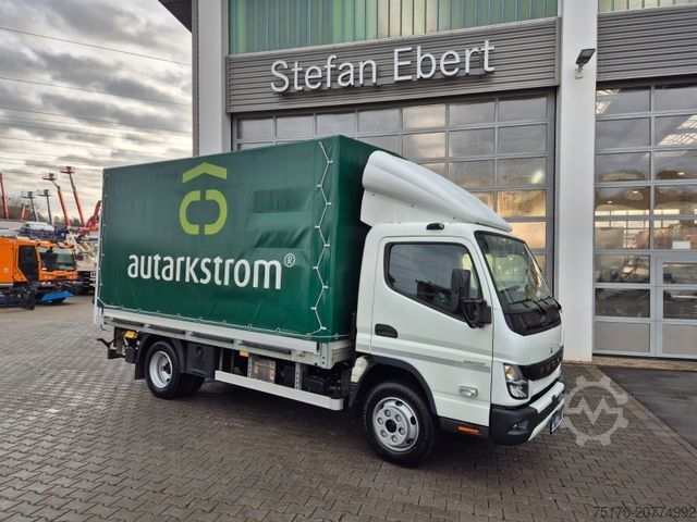 Curtain sider van MITSUBISHI Canter 7C15 LBW Klima Navi Kamera AHK