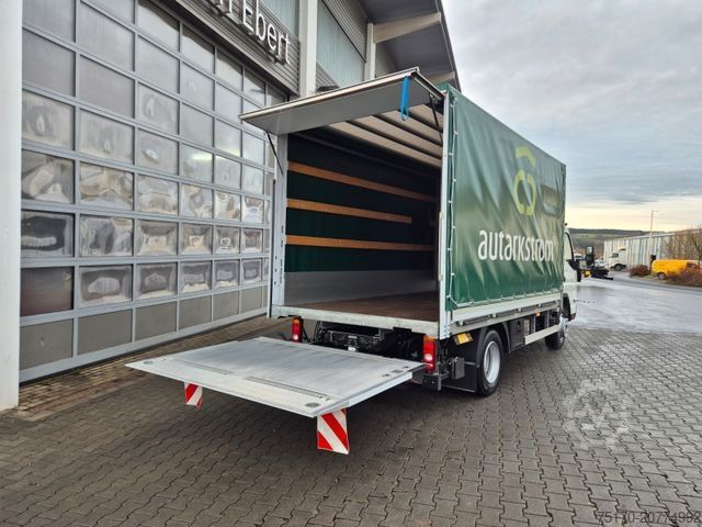 Curtain sider van MITSUBISHI Canter 7C15 LBW Klima Navi Kamera AHK