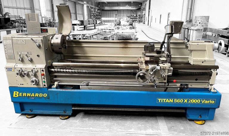 Universaldrehmaschine Bernardo TITAN 560x2000 VARIO