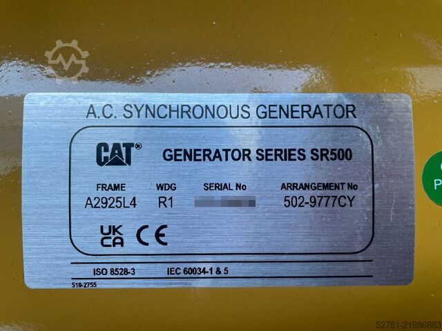 Aggregaat Caterpillar DE400E0 - C13 - 400kVA Generator - DPX-18023
