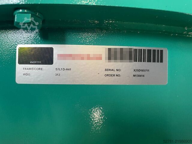 Aggregato Cummins C2250D5E - 2.250 kVA Genset - QSK50 - DPX-18536-B
