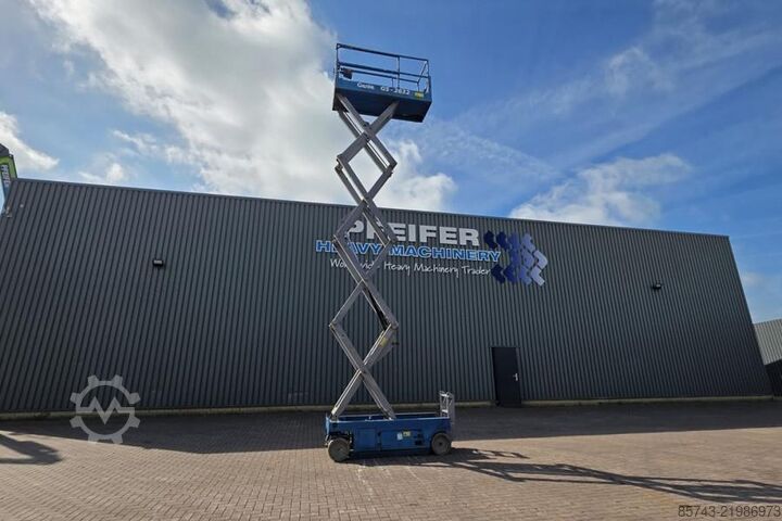 Elevador de tijera Genie GS2632 Electric, 10m Working Height, 227kg Capacit