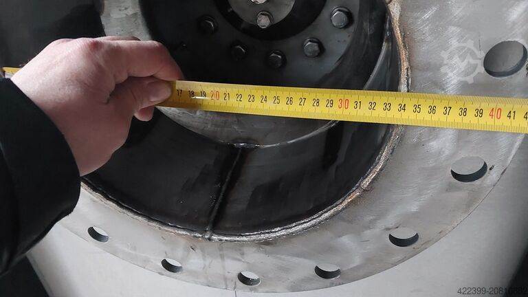 Ανεμιστήρας σύγκαζης, ανθεκτικός σε εκρήξεις, για υψηλή θερμοκρασία έως 500°C Halifax fan 45,5/45RTB SYN GAS Explosion proof High temp