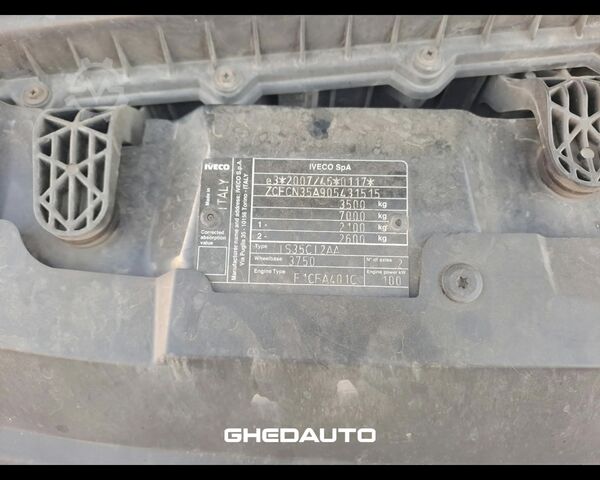 Minibuss IVECO DAILY 35C14 A METANO BOX IN LEGA