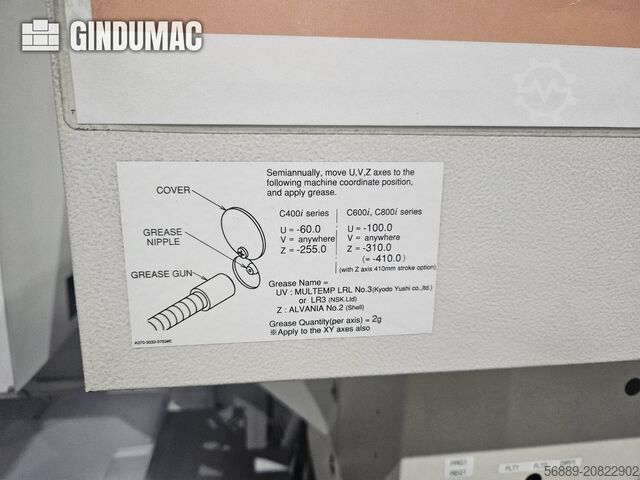 Drutowa obrabiarka elektroerozyjna FANUC ROBOCUT alpha C800iB