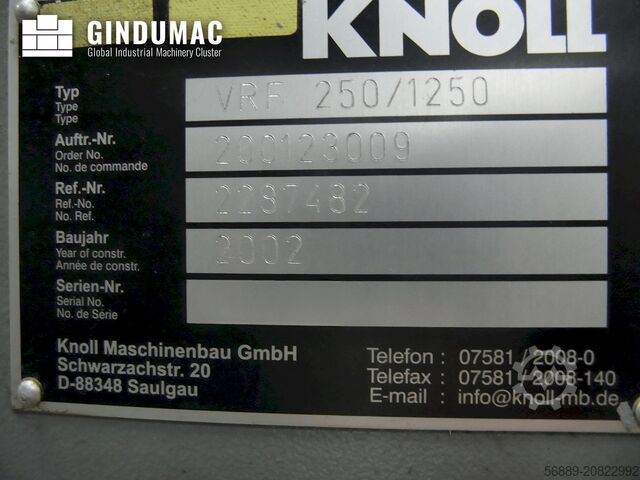 Κάθετο κέντρο κατεργασίας DECKEL MAHO DMF 250 linear