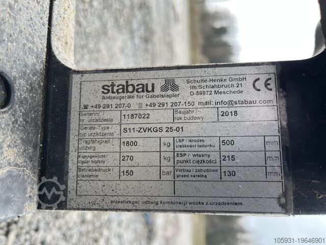 Vorkenversteller Stabau S11-ZVKGS 25-01