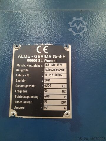 Ukosowarka GERIMA LGA 1600 TYPE-1
