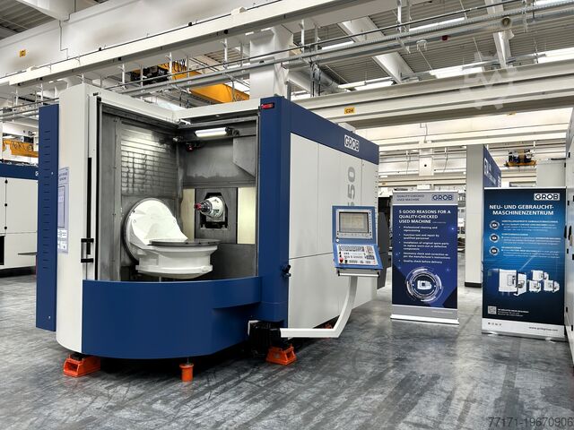 Centru de prelucrare universal cu 5 axe GROB-WERKE G550