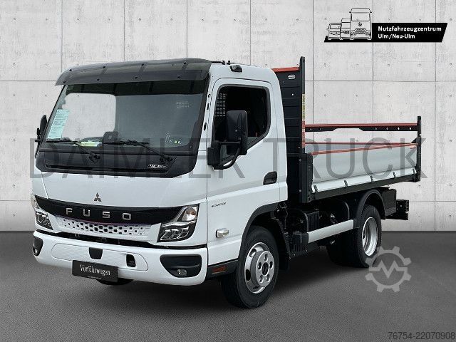 Transporter mit Kipper FUSO Mitsubishi eCanter 4S15 S-Bat Kipper Klima AHK