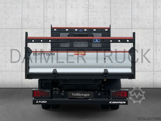 Transporter mit Kipper FUSO Mitsubishi eCanter 4S15 S-Bat Kipper Klima AHK
