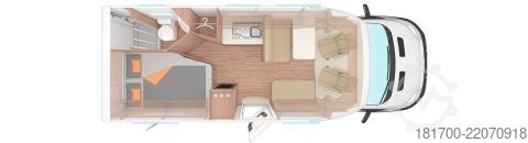 Yarı entegre karavan Weinsberg CaraLoft 650 MF *TraumMobil*Ersparnis 31.346¤*