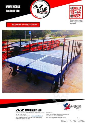 AZ RAMP- KING VERSION, BIG FOOT - L25T AZ RAMP KING VERSION, BIG FOOT - L25T