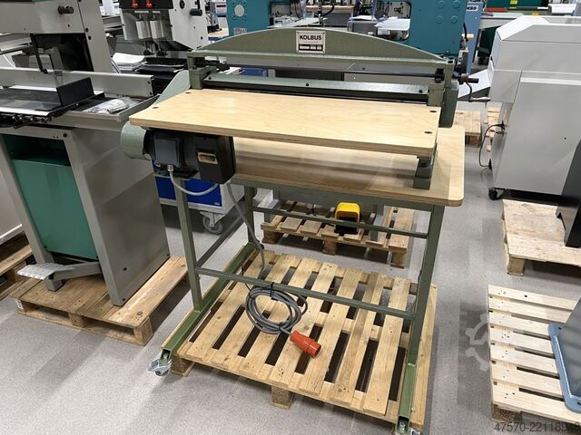 Buchbindemaschine, Umschlagbieger Kolbus VDB Cover bender