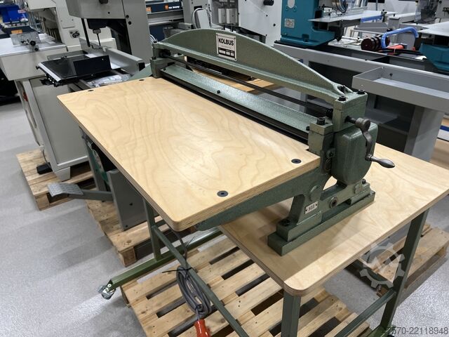 Buchbindemaschine, Umschlagbieger Kolbus VDB Cover bender