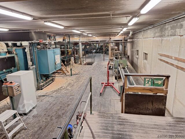 Complete zagerij (stationair) ARI VISLANDA - Kochums sawmill line