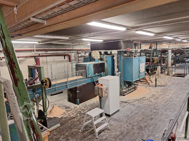 Complete zagerij (stationair) ARI VISLANDA - Kochums sawmill line
