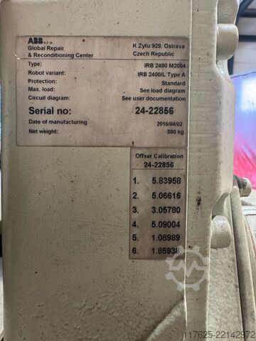 Industriële robot Lasrobot ABB  IRB2400L