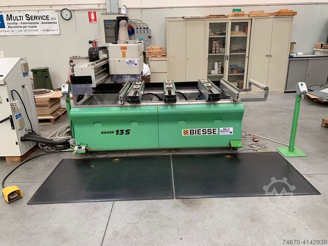 CENTRUM OBRÓBKOWE CNC - ELASTYCZNE WIERCENIE BIESSE ROVER 13 S