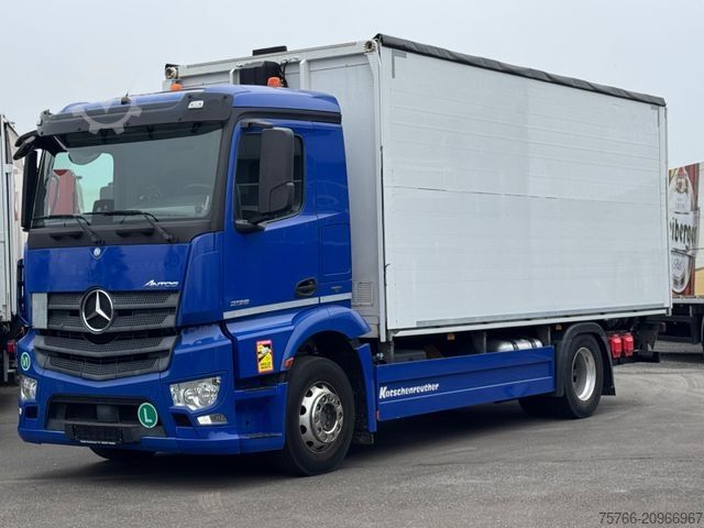 Vrachtwagen met bakwagen MERCEDES-BENZ ANTOS 1836 L / LBW / WINGLINER