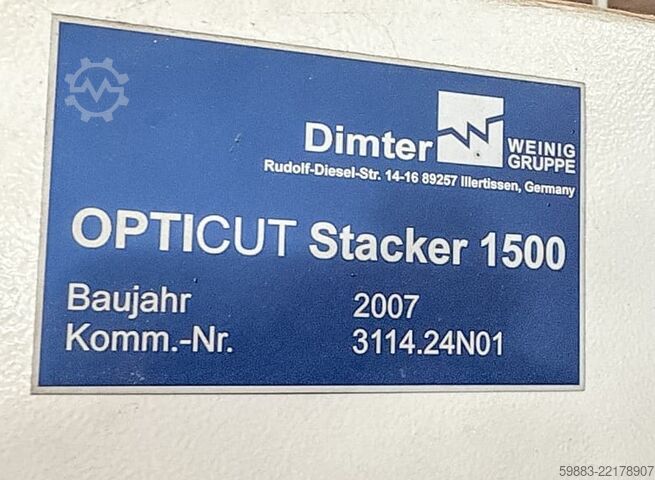 Opticut Stacker 1500 stapelaar Opticut Stacker 1500