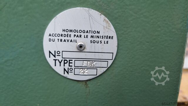 Copeau FDK 2500 lange bandschuurmachine copeau fdk