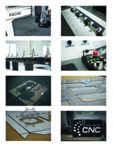 2030 ATC 4 tengelyes maró plotter 4 tengelyes Polska Grupa CNC 2030 ATC 4 osie