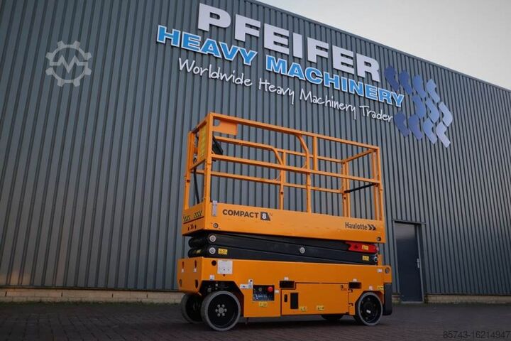 Scissor lift Haulotte Compact 8N Valid inspection, *Guarantee! 8m Workin