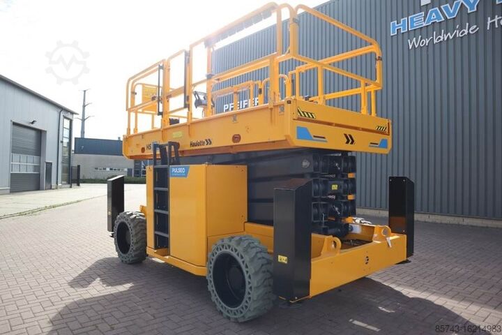 Scissor lift Haulotte HS15EPRO Valid Inspection, *Guarantee! Full Electr