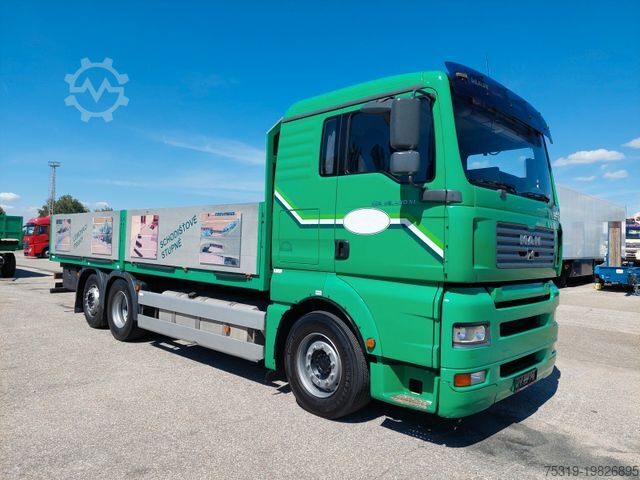 Flatbed truck MAN TGA 26.430 LL 6x2-2