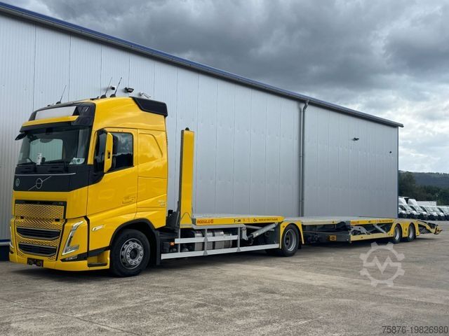 Autószállító teherautó VOLVO FH mit Anhänger für 6 PKW ***Sofort verfügbar***