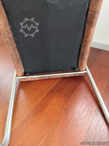 6 x sillas de oficina tipo cantilever  