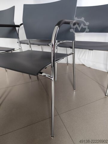 Sillas de oficina, sillas para eventos y colectividades THONET S 360 F - DELPHIN DESIGN