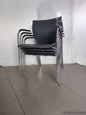 Sillas de oficina, sillas para eventos y colectividades THONET S 360 F - DELPHIN DESIGN