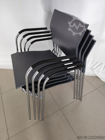 Sillas de oficina, sillas para eventos y colectividades THONET S 360 F - DELPHIN DESIGN