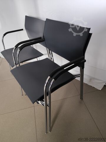 Sillas de oficina, sillas para eventos y colectividades THONET S 360 F - DELPHIN DESIGN
