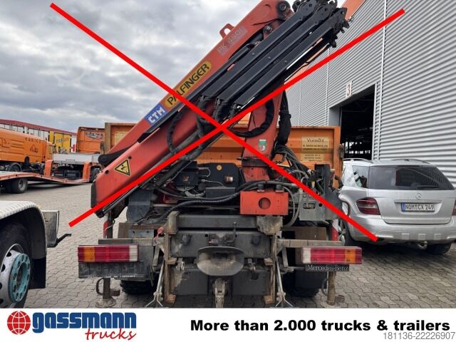 Camión volquete Mercedes-Benz Atego 1023 A 4x4, Einzelbereifung, UNFALLSCHADEN!
