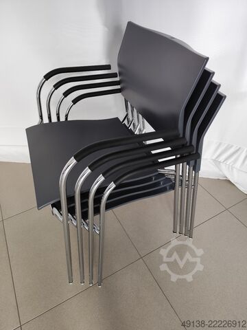 Sillas de oficina, sillas para eventos y colectividades THONET S 360 F - DELPHIN DESIGN