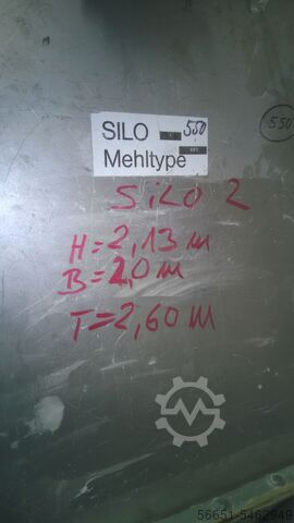 WP Mehlsilo Stahl Edelstahl WP Kemper