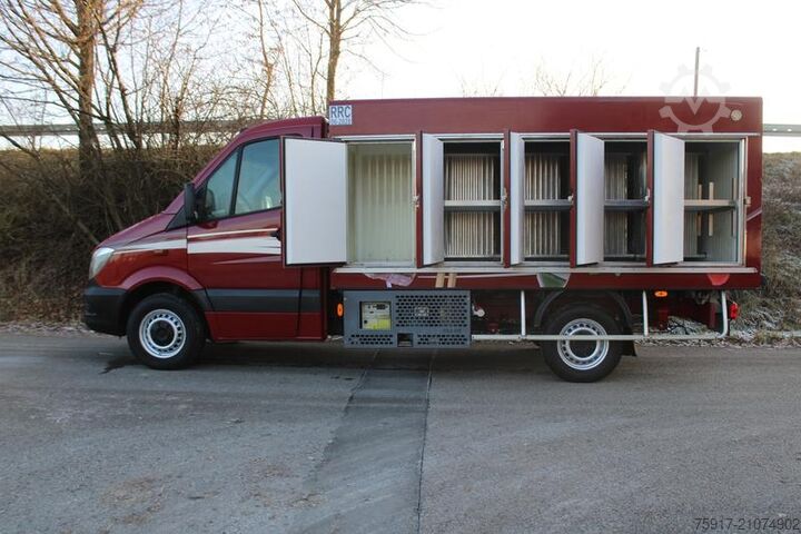 Koelwagen met geïsoleerde laadbak MERCEDES-BENZ Sprinter 310  Euro 5 Cold Car -33°C ATP 06/28