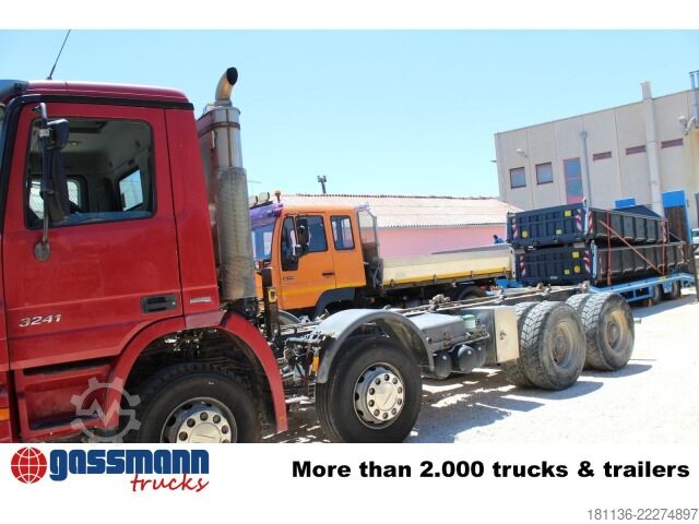 Chassi de caminhão Mercedes-Benz Actros 3241 B 8x4/4, 2x Nebenantrieb