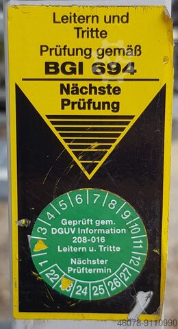 Passerelle de machine avec plate-forme / pont... Unbekannt 4570-880-2600