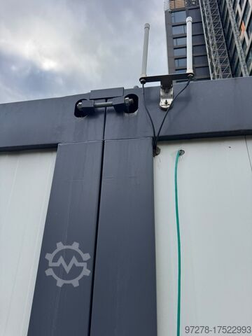 Construcție modulară de containere din 24 de unități. Baucontainer Hochburg Container