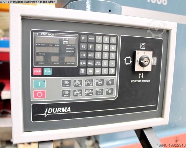 Guillotineschaar - hydraulisch DURMA SB 4006 HH