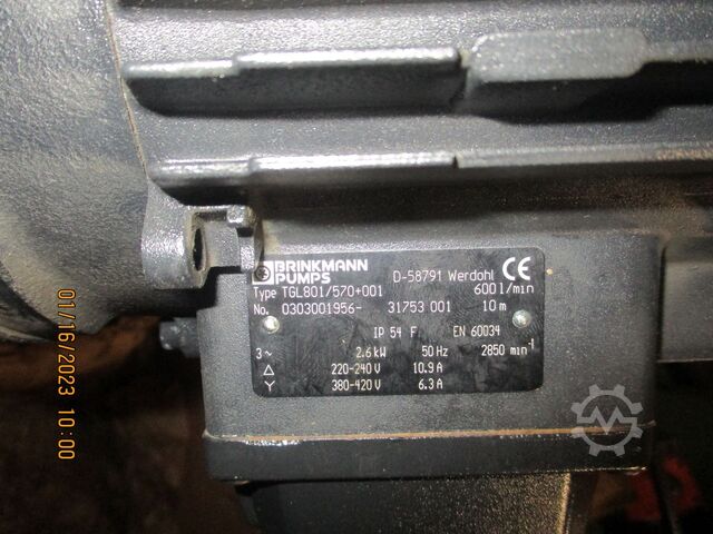 Merülő szivattyú Brinkmann TGL 801/570+001