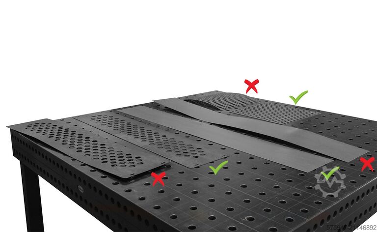 Mașină de îndreptare și eliminare a tensiunii CRONOSSTECH CLSM 1300X35