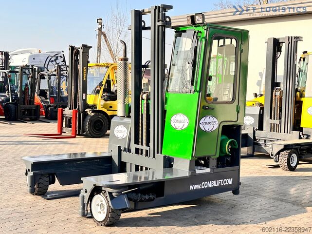 Cărucior cu stivuitor cu 4 căi Combilift C3000 / DUPLEX / 4100MM / LPG / FREE LIF