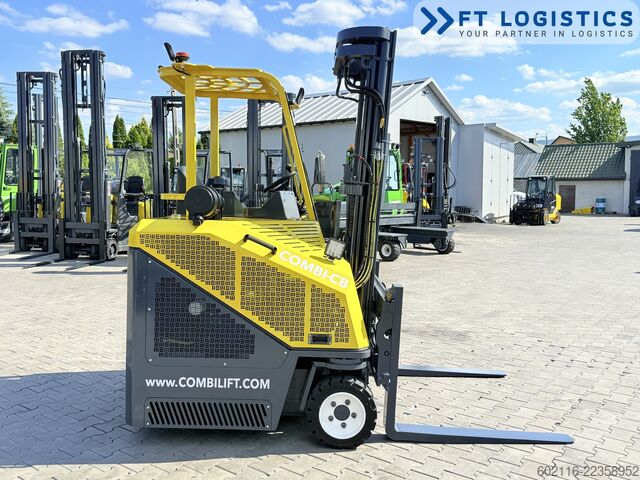 Stivuitor cu patru direcții Combilift CB3000 DIESEL TRIPLEX 5500 FREE-LIFT
